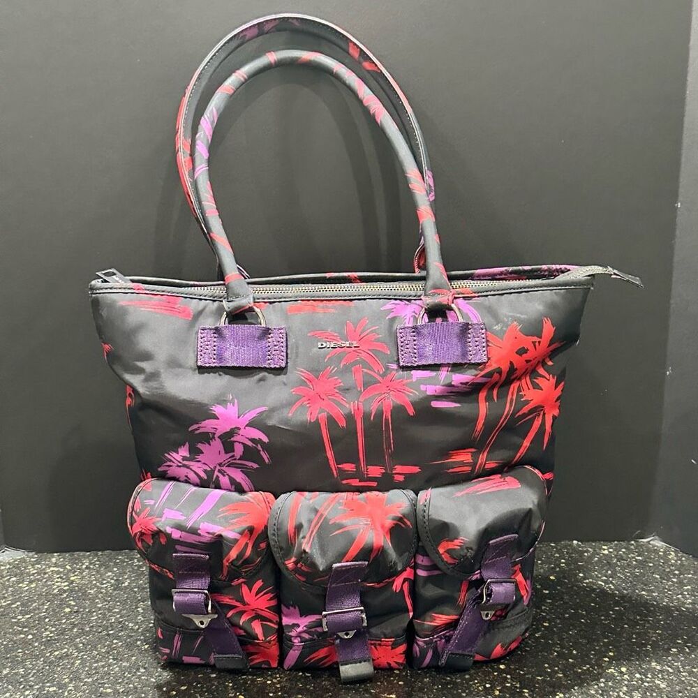 Diesel Palm Tree Vacation Tote